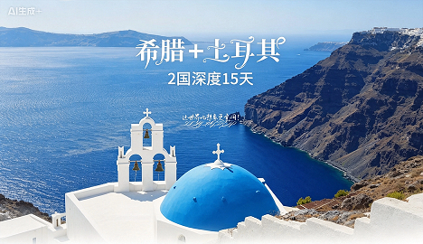 希腊+土耳其2国深度15日游 一价全含 拒签全退 甄选4-5星酒店住宿