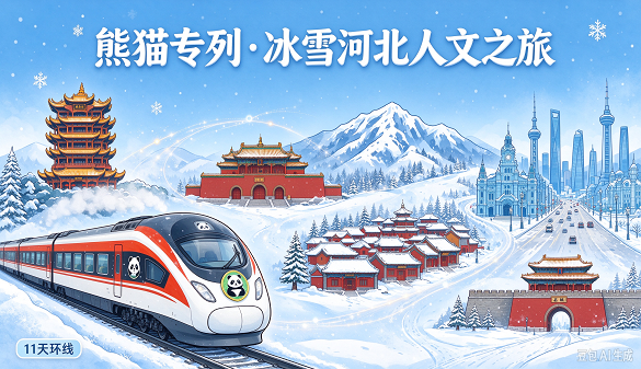 2027年1月东北专列行程-熊猫专列什邡号东北11日游